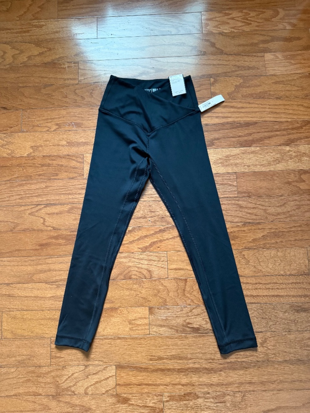 Black Victoria's Secret Cross-Waist Leggings